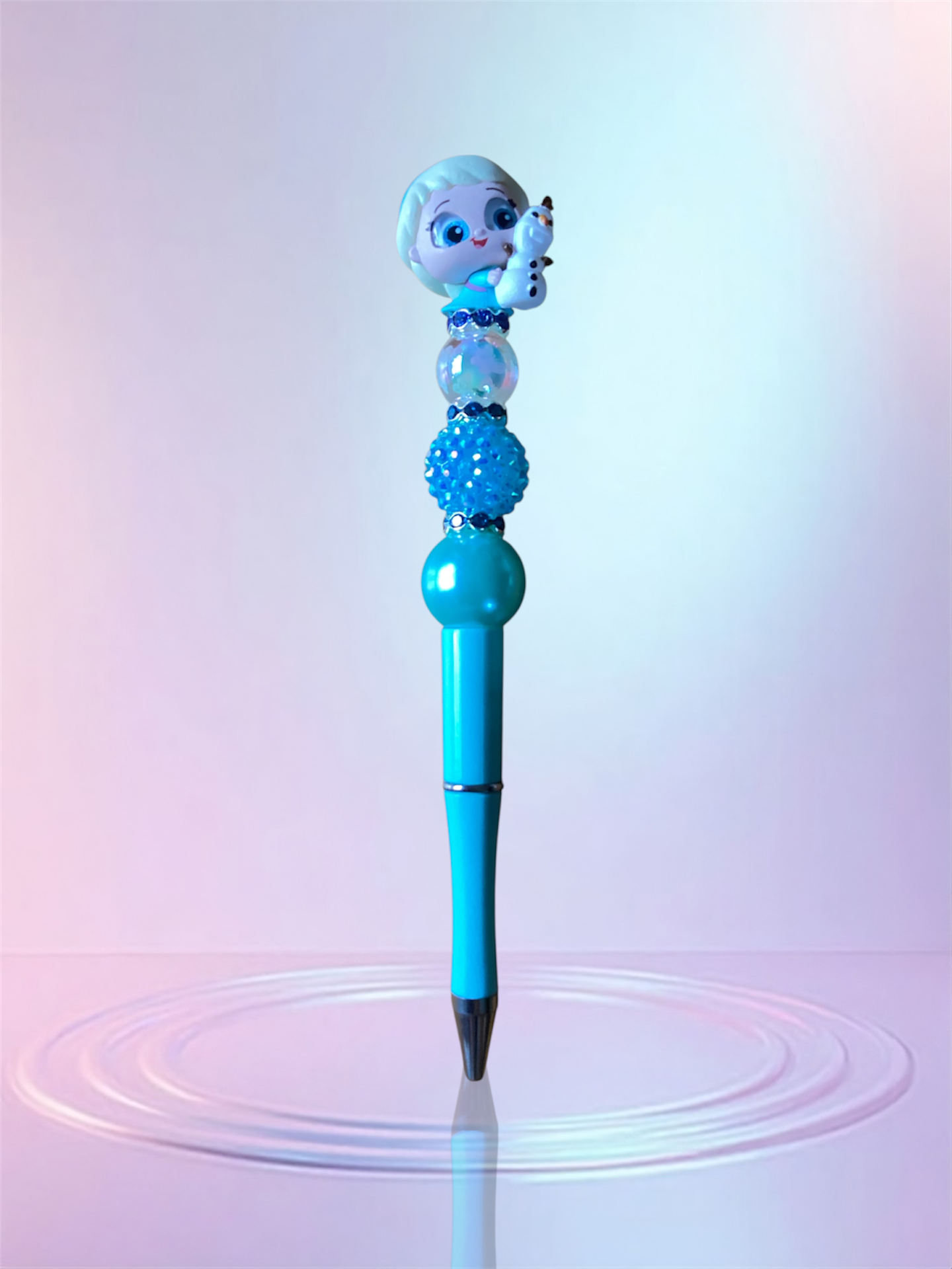 Handmade Beaded Pen – Unique & Personalized 💖 Pluma Artesanal con Cuentas – Única y Personalizada 💖