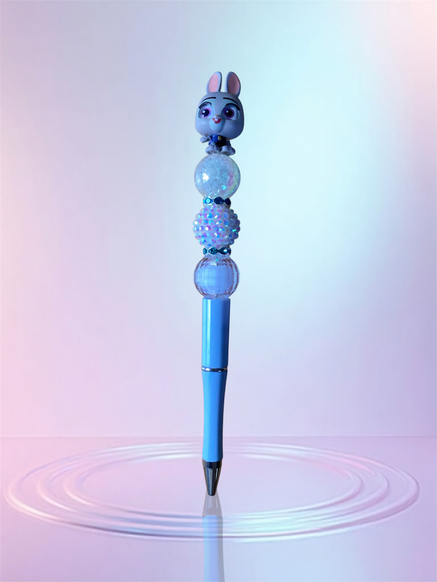 Handmade Beaded Pen – Unique & Personalized 💖 Pluma Artesanal con Cuentas – Única y Personalizada 💖