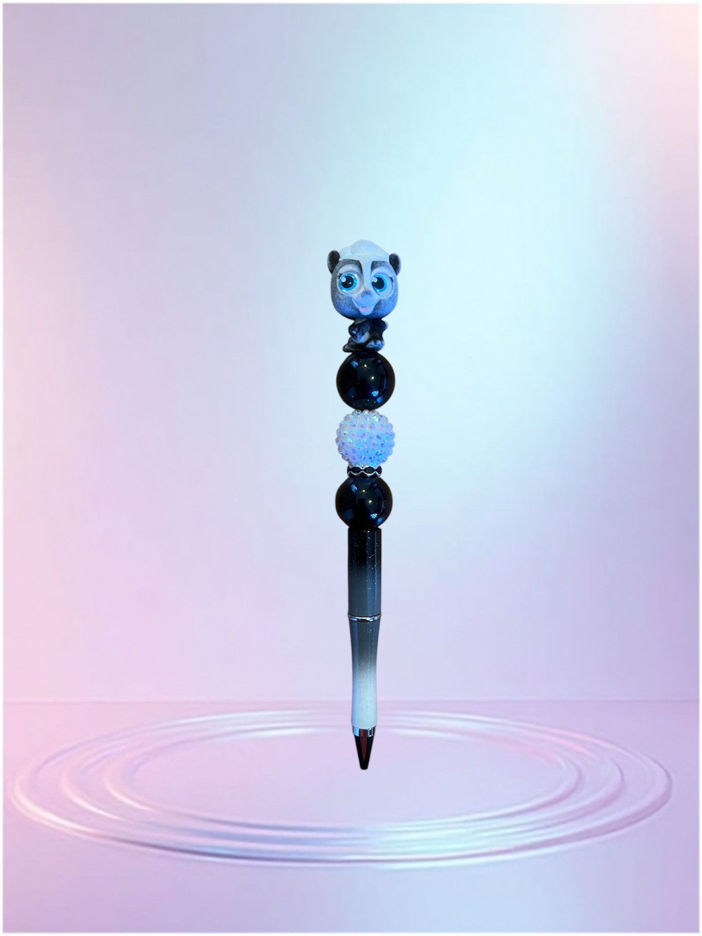 Handmade Beaded Pen – Unique & Personalized 💖 Pluma Artesanal con Cuentas – Única y Personalizada 💖