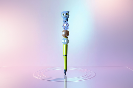 Handmade Beaded Pen – Unique & Personalized 💖 Pluma Artesanal con Cuentas – Única y Personalizada 💖