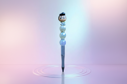 Handmade Beaded Pen – Unique & Personalized 💖 Pluma Artesanal con Cuentas – Única y Personalizada 💖