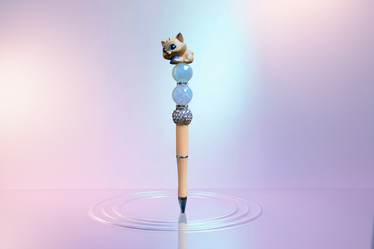 Beaded Pen – Inspired by Toulouse💖 Pluma–Inspirada en Tuolouse 💖