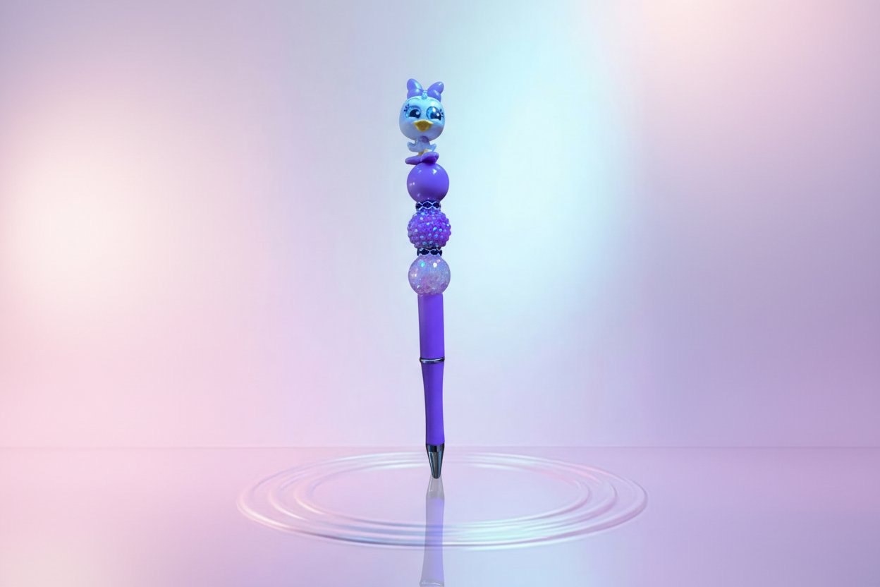 Beaded Pen – Inspired by Daisy💖 Pluma  – Inspirada en Daisy 💖