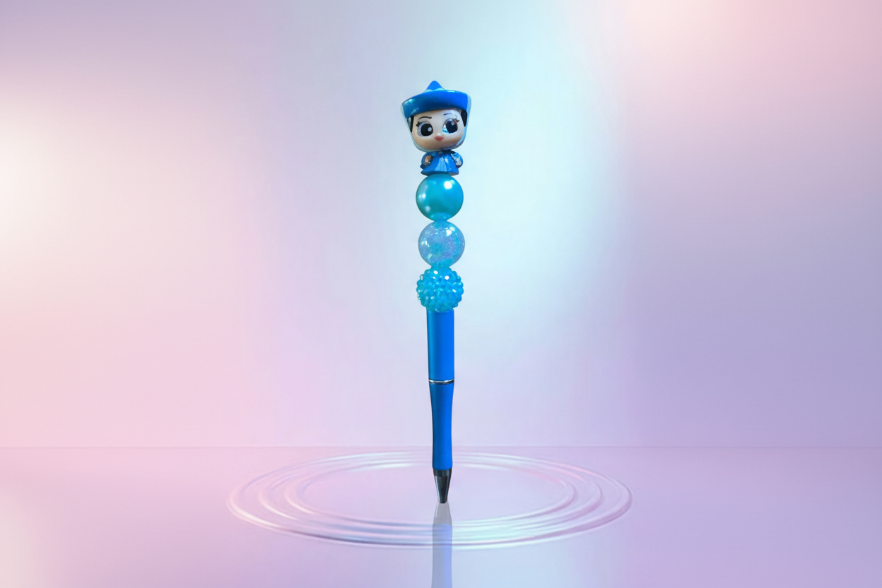 Beaded Pen –Inspired by Merryweather 💖 Pluma – Inspirada en Primavera 💖