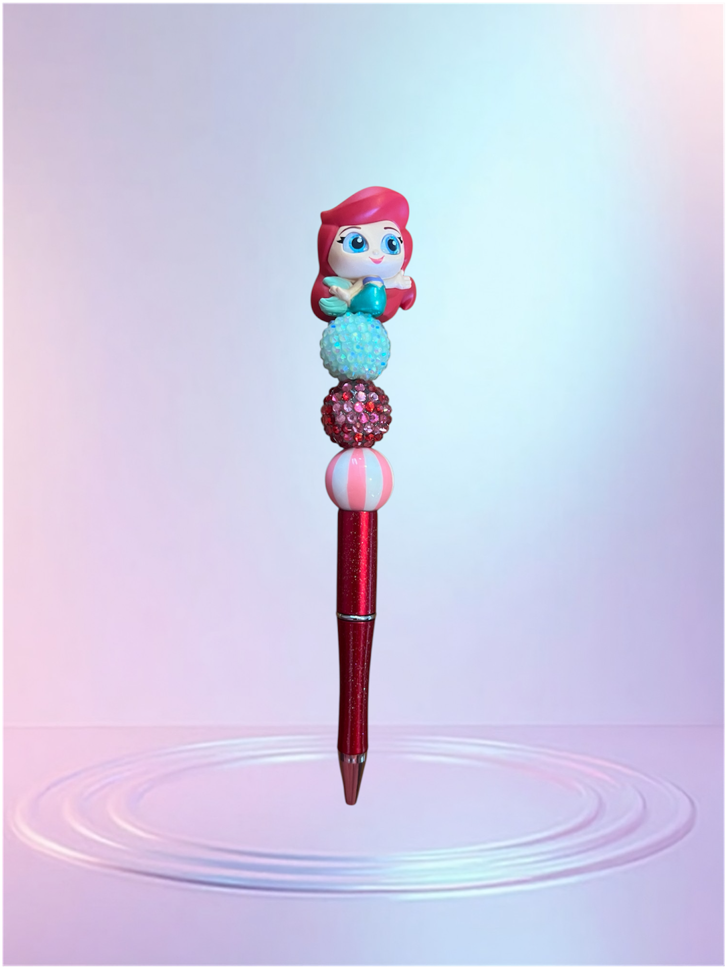 Handmade Beaded Pen – Unique & Personalized 💖 Pluma Artesanal con Cuentas – Única y Personalizada 💖