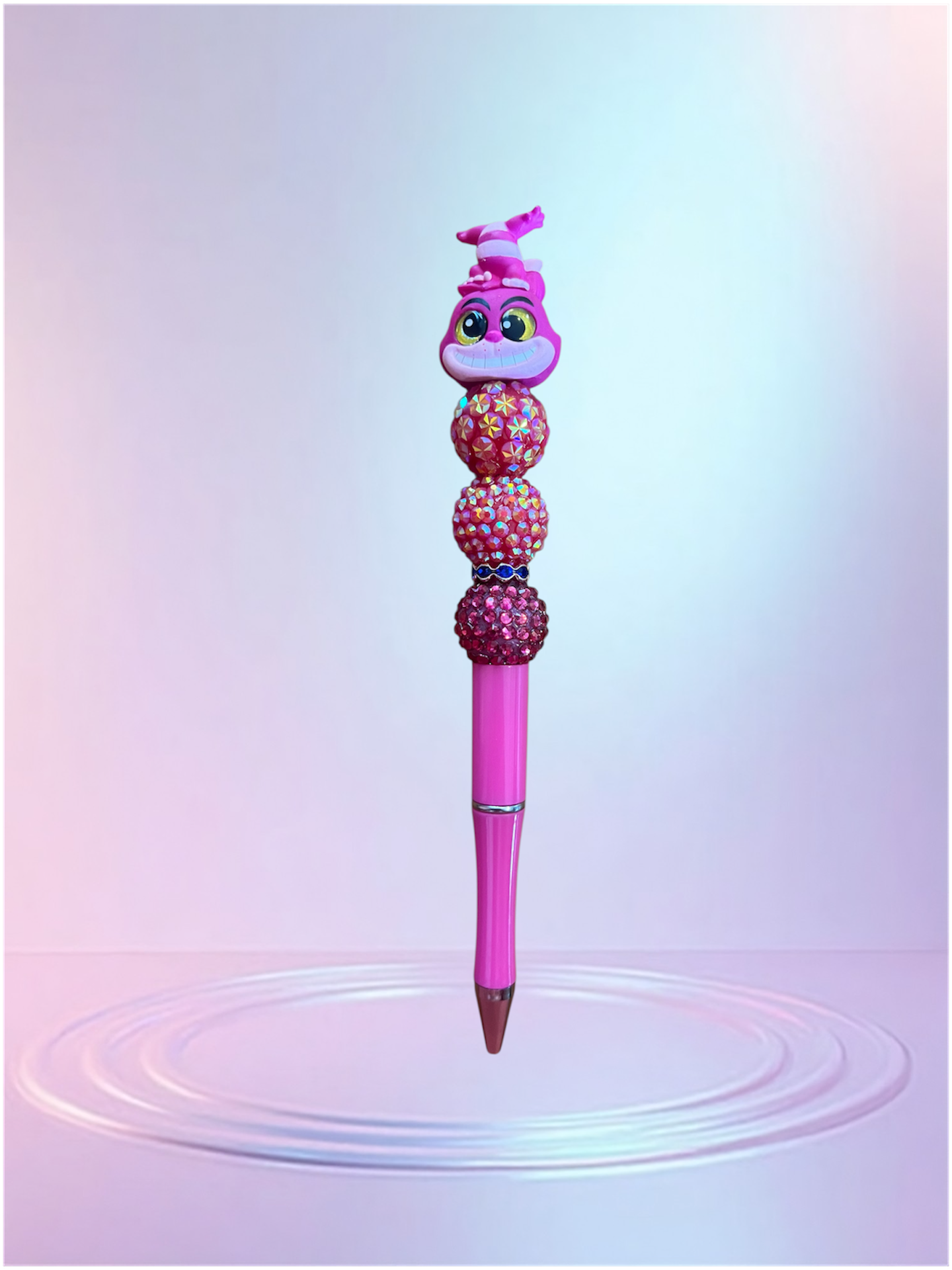 Handmade Beaded Pen – Unique & Personalized 💖 Pluma Artesanal con Cuentas – Única y Personalizada 💖