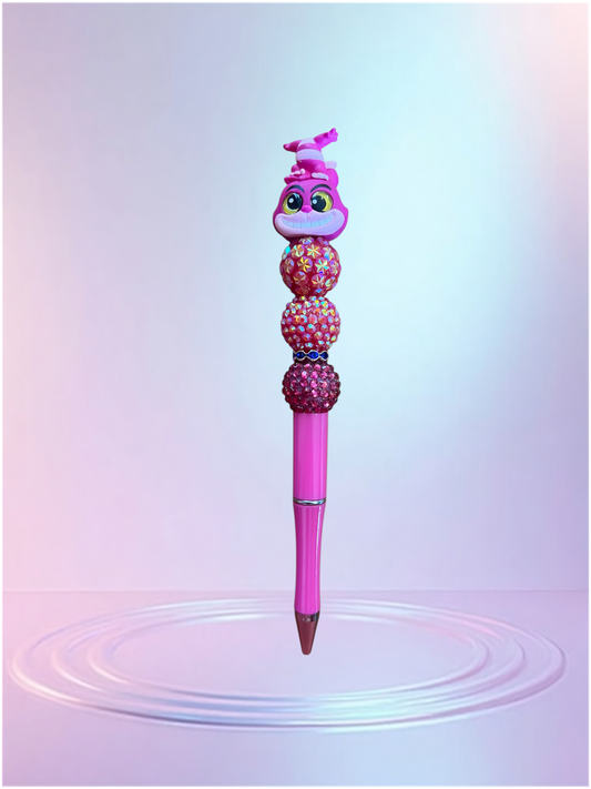 Handmade Beaded Pen – Unique & Personalized 💖 Pluma Artesanal con Cuentas – Única y Personalizada 💖