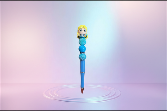 Handmade Beaded Pen – Unique & Personalized 💖 Pluma Artesanal con Cuentas – Única y Personalizada 💖